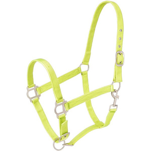 Licol pour cheval en nylon robuste avec mentonnière rembourrée réglable et mousqueton, accessoires d'équitation - Product Image 6