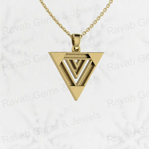 จี้ลูกศรทรงสามเหลี่ยมลงมาใหม่สีเงิน925ขนาด18X21มม. จี้กึ่งจี้ติดตั้งฐานเปล่าสำหรับเครื่องประดับที่ระลึก - Product Image 1