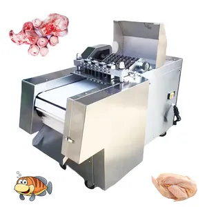 Automatic Chicken Fish Frozen Meat Bone Cutting Machine