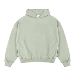 Sweat à capuche en coton mélangé OEM pour hommes Pull à manches longues personnalisé avec broderie Impression numérique lavé fabriqué à partir de polaire - Product Image 6