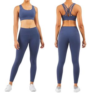 Haute qualité en gros haut tendance femmes Yoga ensemble 2025 nouveauté soutien-gorge de sport et Leggings bas prix bas quantité minimale de commande - Product Image 1