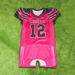 Maillot de football américain authentique personnalisé pour les jeunes Tissu respirant Premier fournisseur de vêtements de football personnalisés au Pakistan - Product Image 6