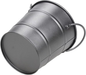 Vintage New Arrival Iron <b>Ice</b> <b>Bucket</b> Custom Size Black Finished Wine Beer Whiskey <b>Drinks</b> Beverage <b>Bucket</b> Wine Cooler Celebrations - Product Image 1