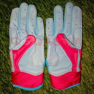 Guantes de Bateo de Béisbol Profesionales de la Mejor Calidad, Color/Tamaño/Logotipo Personalizados, Cuero Original, Duraderos y Ligeros - Product Image 2