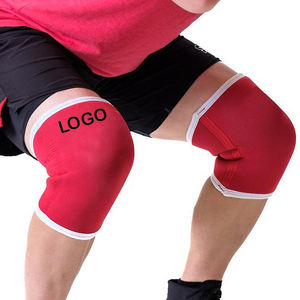 Wholesale 7mm High Quality Compression <b>Knee</b> <b>Sleeves</b> Cross-Fit Weightlifting Power-Lifting <b>Knee</b> Support <b>Knee</b> Brace - Product Image 2