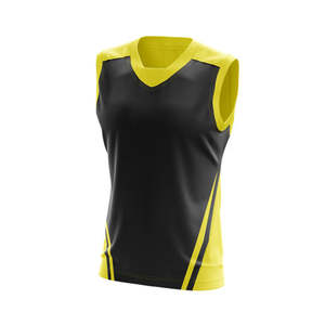 Camiseta de Fútbol Australiano Sublimada Personalizada para Adultos, 100% Poliéster, Transpirable, Talla Grande, Camiseta de Rugby AFL - Product Image 5