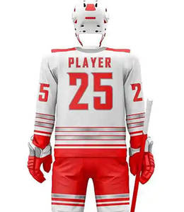 Uniforme de Hockey sobre Hielo Antiarrugas para Hombre, Ropa Casual de Primera Calidad, Últimos Diseños, Uniforme de Hockey sobre Hielo de Venta Caliente con Fabricación Personalizada - Product Image 5