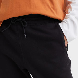 Joggers apilados para hombre de calidad superior personalizados al por mayor con bolsillo, ropa de calle, pantalones de chándal para hombre, pantalón de chándal acampanado - Product Image 3