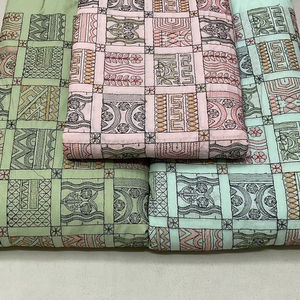 Tissu de coton pur Kora élégant de haute qualité léger fluide et polyvalent pour les robes de mode écharpes tenues de soirée - Product Image 1