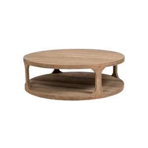 Modern Solid Teak Coffee <b>Table</b> Natural Wood Living Room Furniture with Elegant Design - Product Image 5