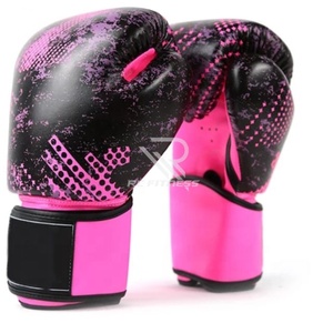 Vente flash - Gants de boxe professionnels pour hommes, design personnalisé, gants d'entraînement en cuir, qualité supérieure, fermeture antidérapante à boucle et crochets - Product Image 5
