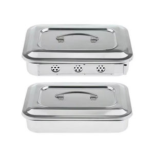 Caja de instrumentos no estériles de acero inoxidable de alta calidad/Caja reutilizable de Instrumentos dentales quirúrgicos médicos de último diseño - Product Image 2