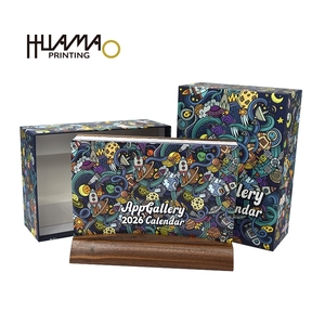 Caja de Regalo de Cartón Rígido Personalizable Estilo Punk de Huamao, Impresión a 4 Colores con Logotipo Personalizado para Libros, Calendarios y Diversos Regalos - Product Image 2