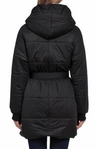 Nouvelle veste bomber d'hiver pour femmes, réversible, en nylon épais et chaud, 90% duvet de canard blanc, imperméable, coupe-vent, parka écologique - Product Image 3