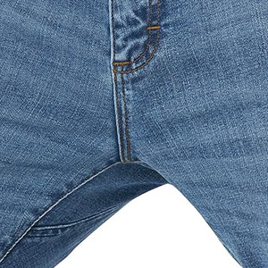 กางเกงยีนส์ผ้าเดนิมสำหรับผู้ชายคุณภาพสูงผ้าปักระบายอากาศได้ดีมีกระดุมประดับตกแต่งสำหรับฤดูใบไม้ผลิ - Product Image 5