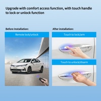 EASYGUARD EC215 CAN BUS Démarreur à distance avec accès confortable compatible avec les véhicules Toyota Highlander, Camry, Levin, Corolla, Prado à démarrage par clé