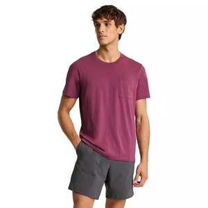 100% algodón patrón High Street suelta manga corta hombres camiseta Venta caliente camiseta suelta para hombres - Product Image 4