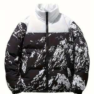 Chaqueta acolchada para hombre, cálida y aislante, para invierno, impermeable, cortavientos, duradera, elegante, OEM, compra al por mayor, logotipo personalizado - Product Image 1