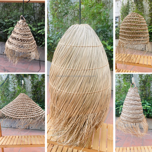 Vietnam hecho a mano estilo Vintage nueva primavera Seagrass pantalla Marco de luz Natural ecológico para la decoración del hotel del hogar - Product Image 1