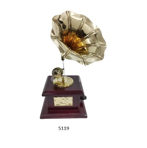Antiguo decorativo hecho a mano Vintage único elegante Musical decoración del hogar gramófono - Product Image 1