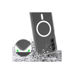 Coque transparente antichoc en PC rigide avec chargement magnétique MagSafe pour Samsung Galaxy S24 FE - Product Image 2