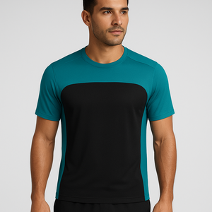 Camiseta deportiva sin costuras de verano de alta calidad para hombre, camiseta de fábrica atlética, serigrafía personalizada, logotipo de pecho completo, verano, 2017 - Product Image 1
