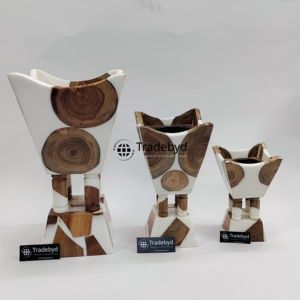 Quemador de Incienso Bakhoor Medkhan Tradebyd TB-HDIB-WRIB-03 para Uso Religioso, Hecho a Mano con Madera Aromática de Pino Indio, para Todas las Estaciones - Product Image 6