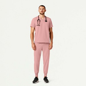 Nouveauté Ensemble de blouses médicales confortables pour hommes Qualité supérieure Uniformes d'hôpital Qualité supérieure Blouses médicales pour infirmiers hommes - Product Image 1