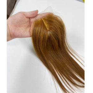 Extensiones de cabello humano vietnamita pelucas frontales transparentes de longitud de todos los colores con cierre de encaje HD fino para pedidos personalizados en stock grande - Product Image 6