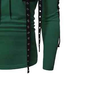 Sweat à capuche décontracté pour homme d'hiver, 100% coton, polaire respirant, pull à capuche, impression de logo personnalisée, design tendance et unique, en solde - Product Image 6