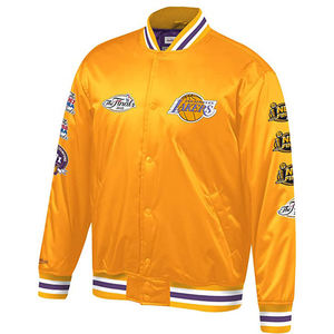 Veste bomber vintage en satin style Charlotte, doublée matelassée, boutons-pression, pour homme, streetwear, vêtements d'hiver, mode professionnelle - Product Image 5