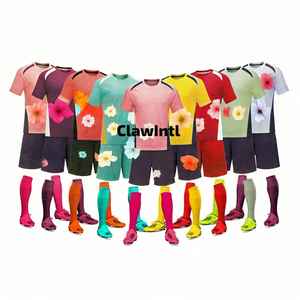 Uniforme de Fútbol Personalizado de Alta Calidad para Equipo, Unisex, Manga Corta, Material de Poliamida, Secado Rápido, 2025 - Product Image 5