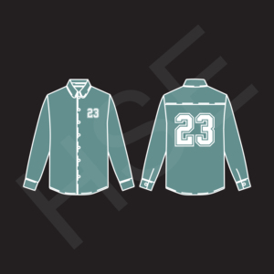 Chemise décontractée élégante pour hommes et femmes, choix de couleurs multiples - Product Image 3