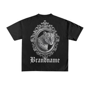 T-shirt pour homme entièrement personnalisé 2026 100% coton col rond coupe ample - Product Image 6