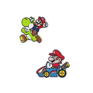 Colorful Embroidered Cool Iron on Sew on Patches Arts Crafts Sewing <b>River</b> Adventure Outdoor Patches Pakistan Made - Product Image 6