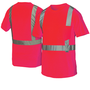 T-shirt gilet réfléchissant de qualité supérieure pour hommes séchage rapide chemises de travail de sécurité vente en gros t-shirt d'occasion de fitness - Product Image 4