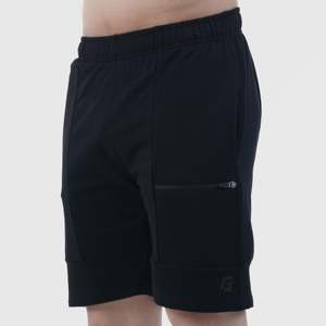 Shorts Bermuda Décontractés Taille Haute Swift Noirs Tailles XS à 6XL Streetwear Logos Brodés Fermeture à Cordon Tissé Foncé et Clair - Product Image 6