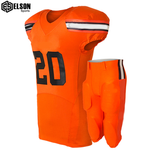 Uniforme de football américain à quantité minimale de commande bas avec logo brodé personnalisé et impression par sublimation uniforme de football américain de style unique en vogue - Product Image 1