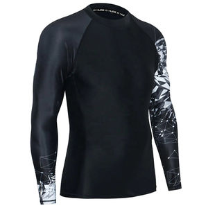 Rashguard de service OEM pour hommes et compression sur mesure de haute qualité léger meilleure conception Rashguard - Product Image 2