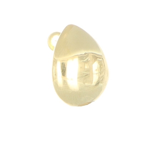 Los mejores pendientes de tuerca clásicos de diseño italiano, gota de oro amarillo para ocasiones especiales para sorprender a su ser querido - Product Image 1