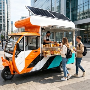 Carrito de Comida Móvil <span class=keywords><strong>Halo</strong></span> <span class=keywords><strong>Halo</strong></span> con Máquina de Hielo Raspado y Barra de Aderezos para la Venta de Especialidades de Postres Filipinos, Calidad Profesional - Product Image 2