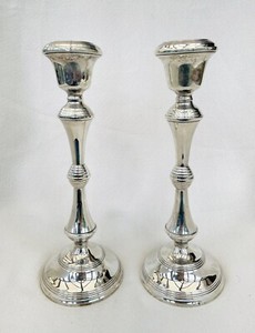 Bougeoir en métal vintage, décoration d'intérieur, fabriqué en Inde - Product Image 4