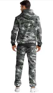 Chándal de hombre fabricado en fábrica de alta calidad Logotipo personalizable Tallas grandes Forro polar de invierno-¡Crea tu propia idea! - Product Image 3