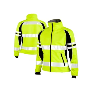 Road Safety Jackets Hi Vis Men's Reflective Safety Clothing Good Quality Custom Design Jackets