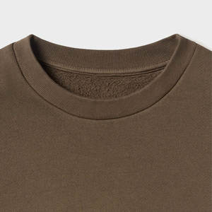 <b>Black</b> Oversized Hoodie Plain Print Casual Fleece <b>Long</b> <b>Sleeve</b> Sweatshirt High Quality 450GSM Sweatshirt - Product Image 6