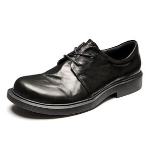 Chaussures de bureau en cuir véritable pour hommes avec semelle extérieure résistante à l'usure et semelle intérieure respirante, chaussures formelles - Product Image 1