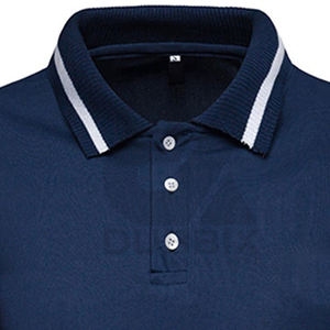 Polo personnalisé de haute qualité pour hommes T-shirt polo avec logo brodé ou imprimé personnalisé pour hommes - Product Image 6