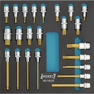 ชุดเครื่องมือ HAZET 23 ชิ้น รุ่น 163-119/23 ชุดเครื่องมือพรีเมียม - Product Image 1