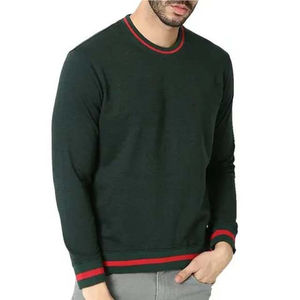 Sweat-shirts pull-over de coupe régulière avec logo personnalisé pour hommes, sweats à capuche vierges en coton mélangé et épais pour le printemps, vente en gros - Product Image 1