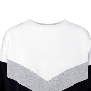 Sweatshirts à blocs de couleur pour filles Prix bas Tendance avec impression de logo personnalisée Sweatshirts tendance pour filles - Product Image 2